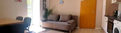 Küche/Küchenzeile in der Unterkunft Ferienwohnung Vogtland
