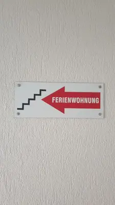 Ein Zertifikat, Auszeichnung, Logo oder anderes Dokument, das in der Unterkunft Ferienwohnung Vogtland ausgestellt ist