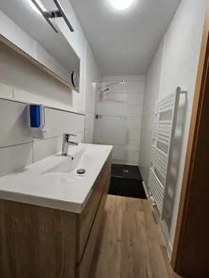 Ein Badezimmer in der Unterkunft Ferienwohnung Vogtland