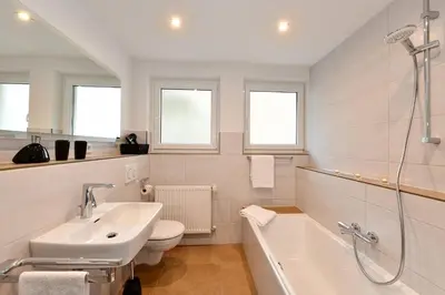 Ein Badezimmer in der Unterkunft Aparthotel Minderleins Apart