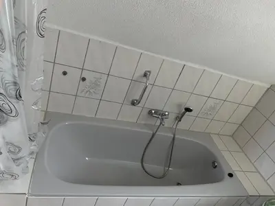 Ein Badezimmer in der Unterkunft Sigis Fewo - Monteurwohnung