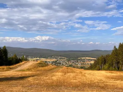 Naturlandschaft in der Nähe der Ferienwohnung
