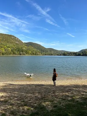 Grundriss der Unterkunft Ländliche Fewo Rose, 4km zum Stausee