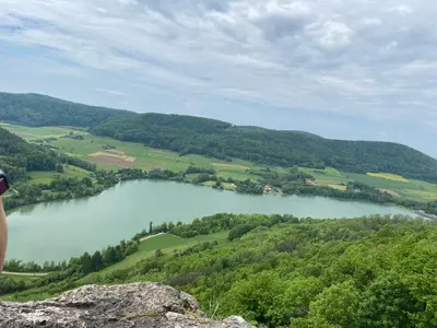 Grundriss der Unterkunft Ländliche Fewo Rose, 4km zum Stausee