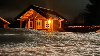 Häuslein Waldesruh im Winter