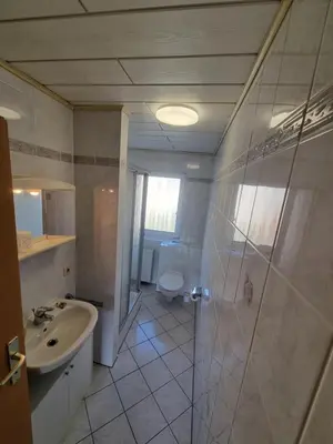 Ein Badezimmer in der Unterkunft Ferienwohnung Kühnel