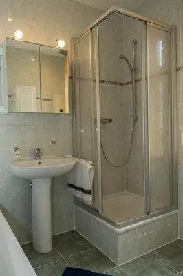 Ein Badezimmer in der Unterkunft Ferienwohnung Otto