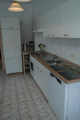 Küche/Küchenzeile in der Unterkunft Ferienwohnung Otto