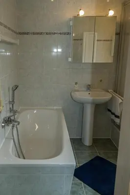 Ein Badezimmer in der Unterkunft Ferienwohnung Otto