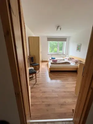 Ein Bett oder Betten in einem Zimmer der Unterkunft Apartment Anita
